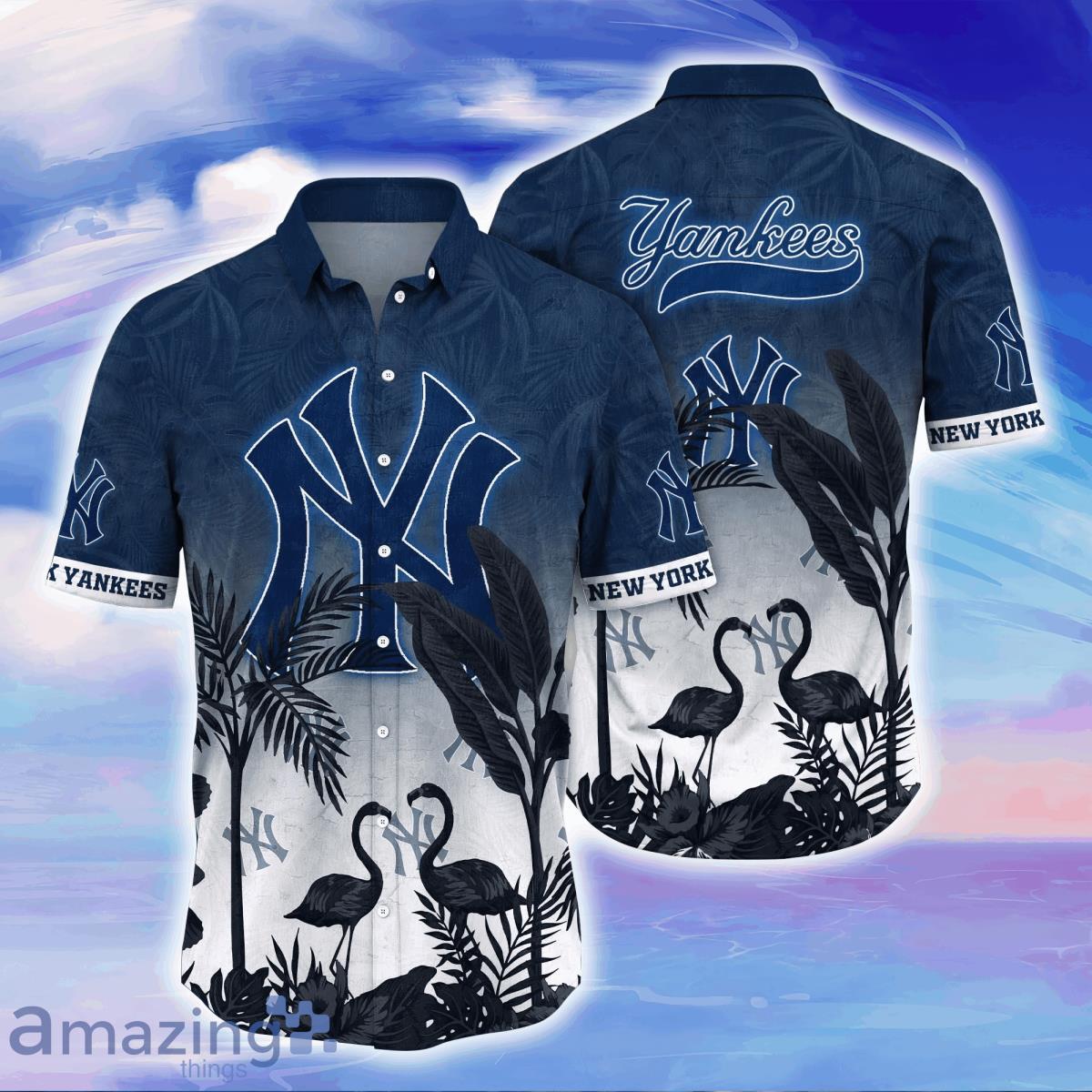 New York Yankees MLB Team Coolest Print Hawaiian Shirt New York