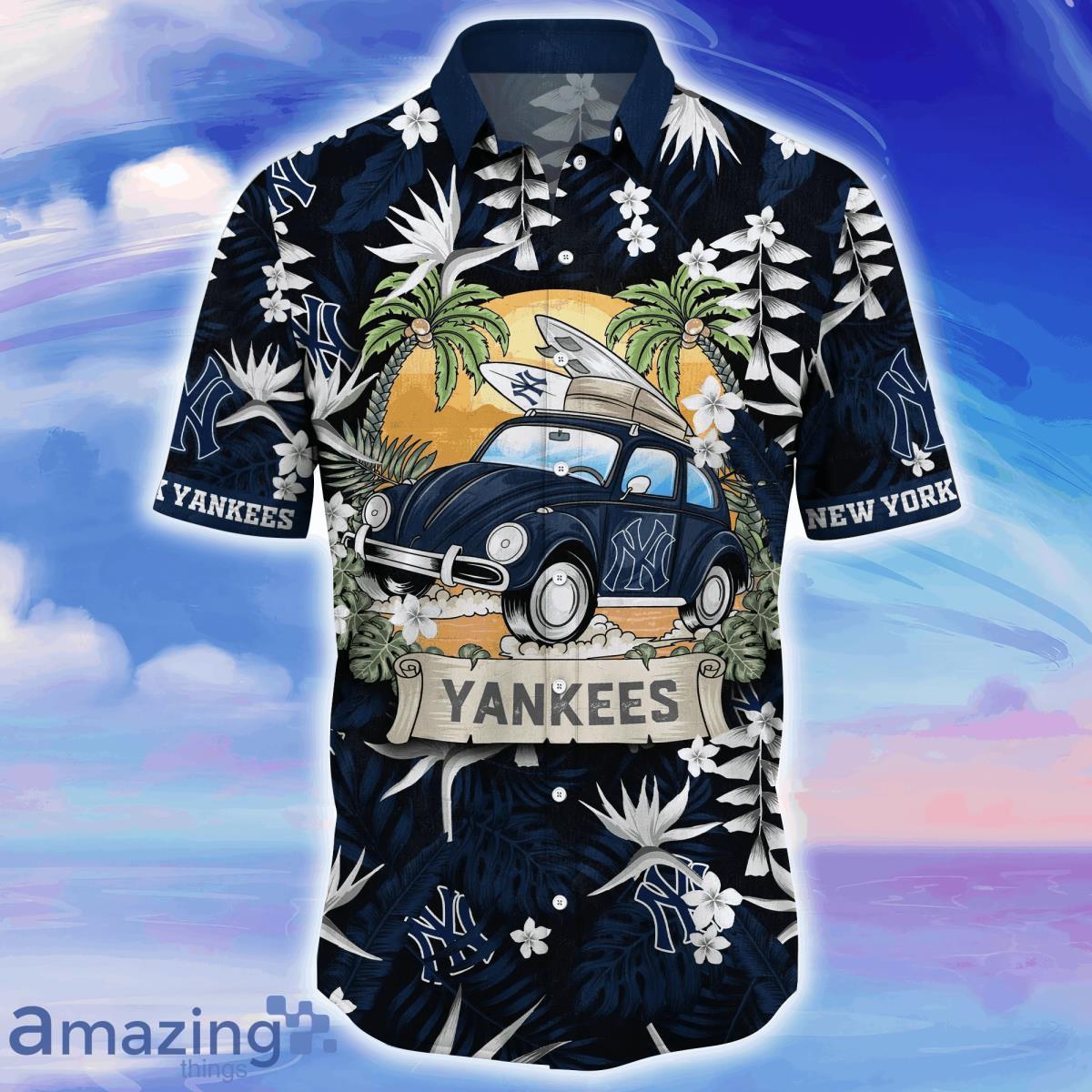 New York Yankees MLB Flower Hawaiian Shirt For Men Women Impressive Gift  For Fans