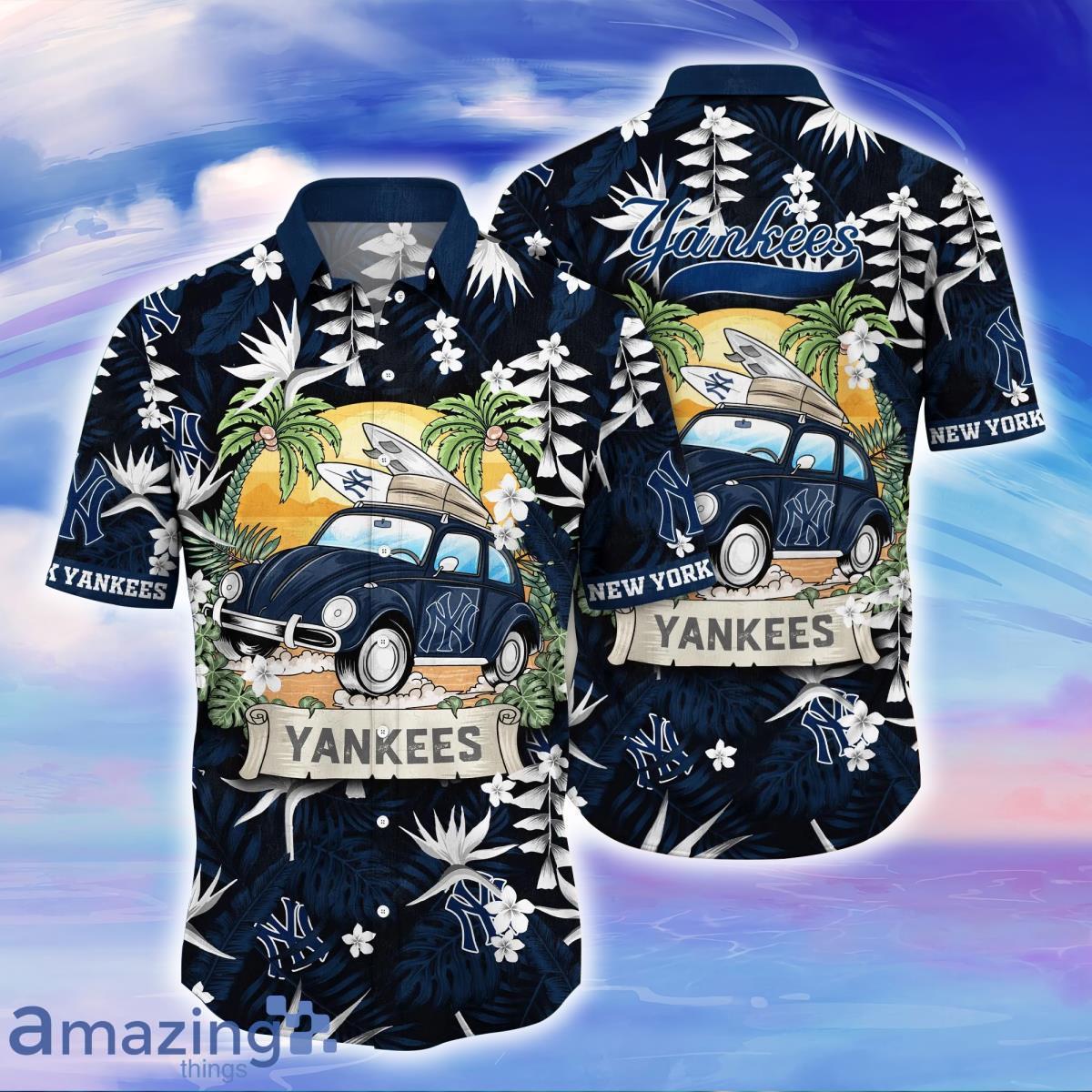 New York Yankees MLB Flower Hawaiian Shirt For Men Women Unique Gift For Fans Product Photo 1