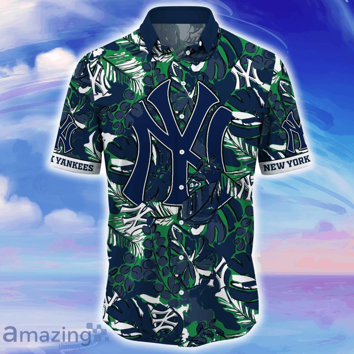 New York Yankees MLB Flower Hawaii Shirt For Fans - Torunstyle