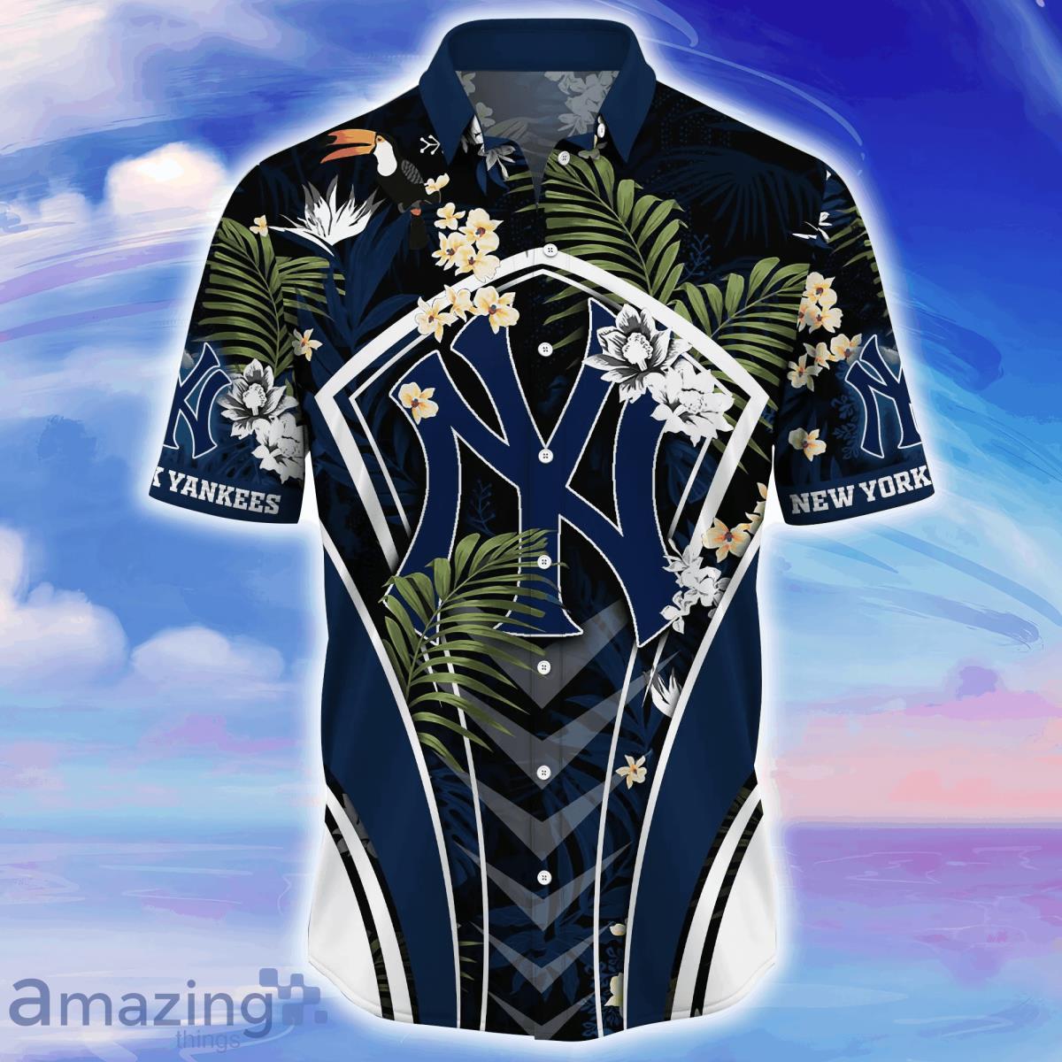 New York Yankees MLB Flower Hawaiian Shirt For Men Women Style Gift For Fans