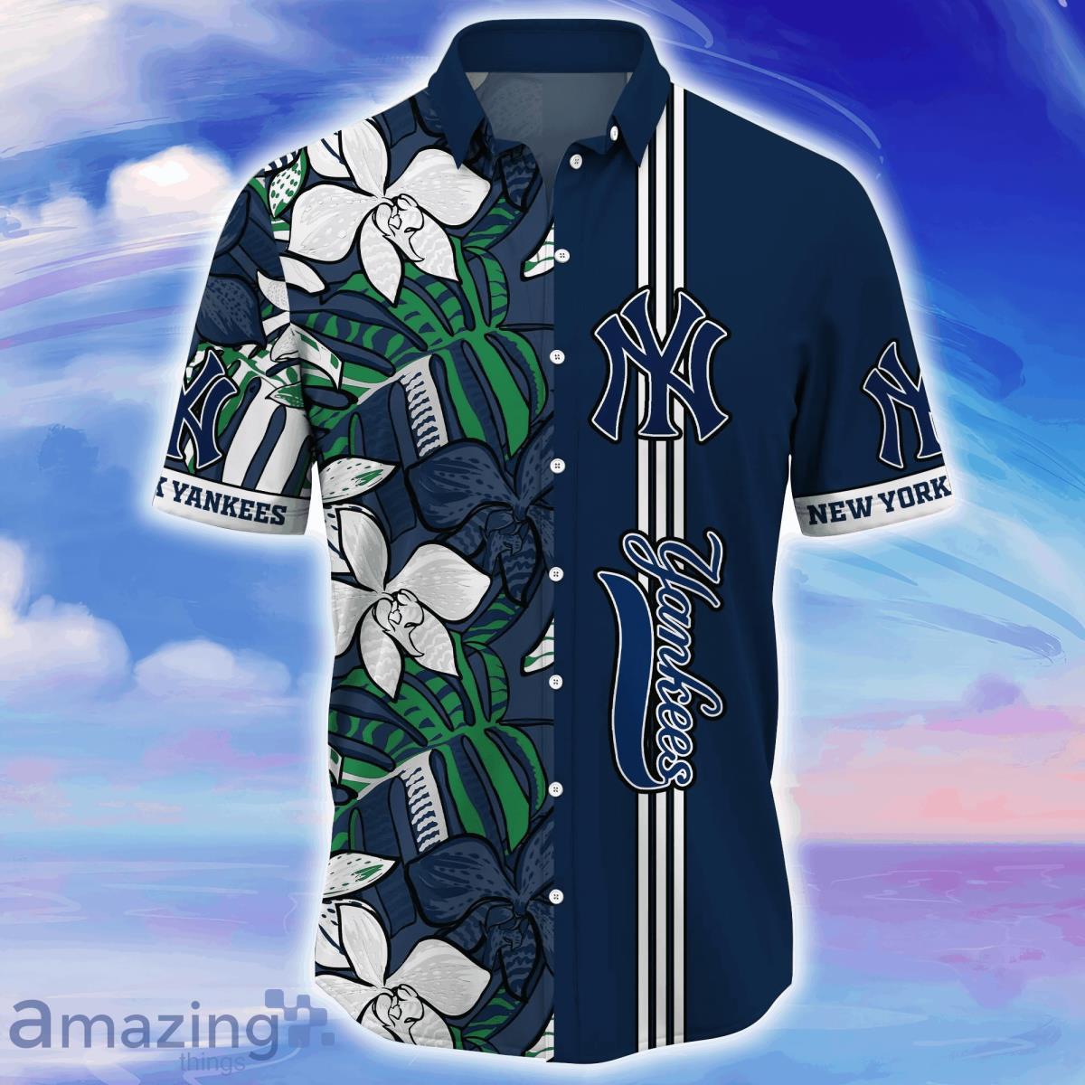 New York Yankees MLB Flower Hawaii Shirt For Fans - Torunstyle