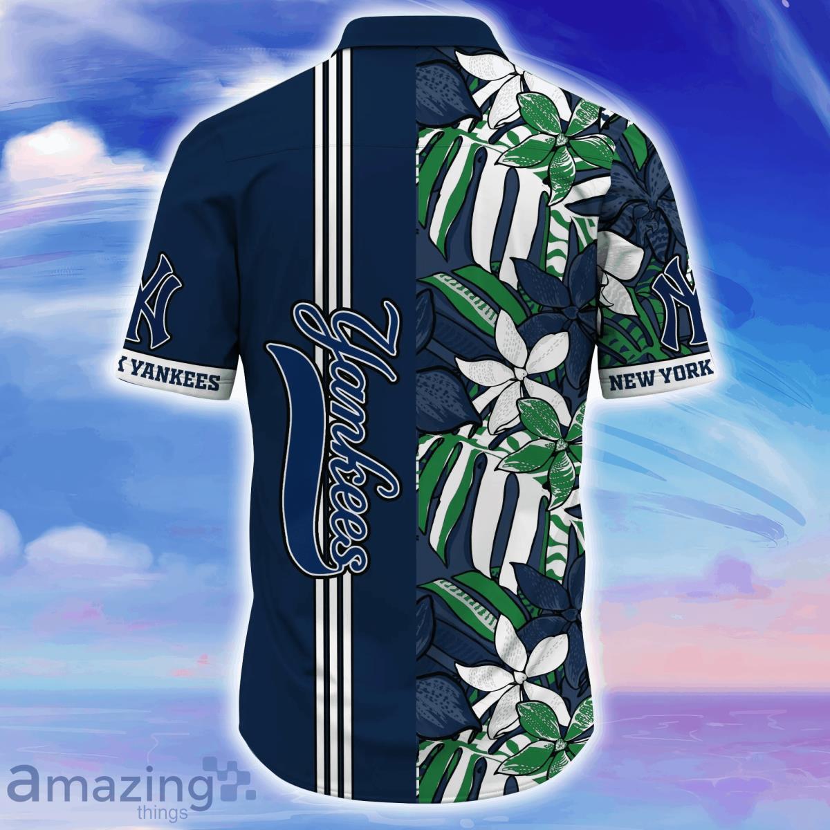 New York Yankees MLB Flower Hawaii Shirt For Fans - Torunstyle