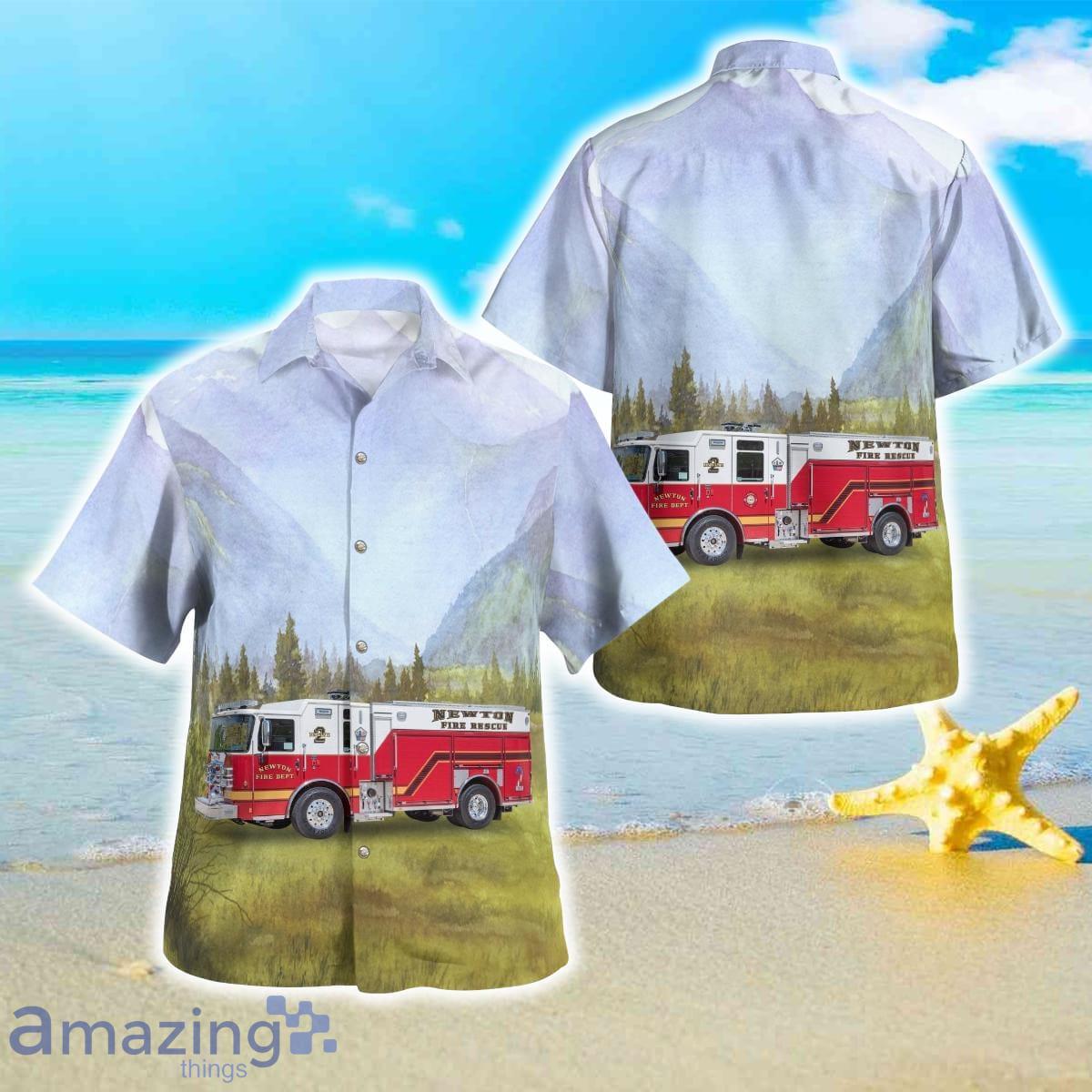 Newton, Iowa, Newton Fire Department Hawaiian Shirt Best Style For Men Women Product Photo 1