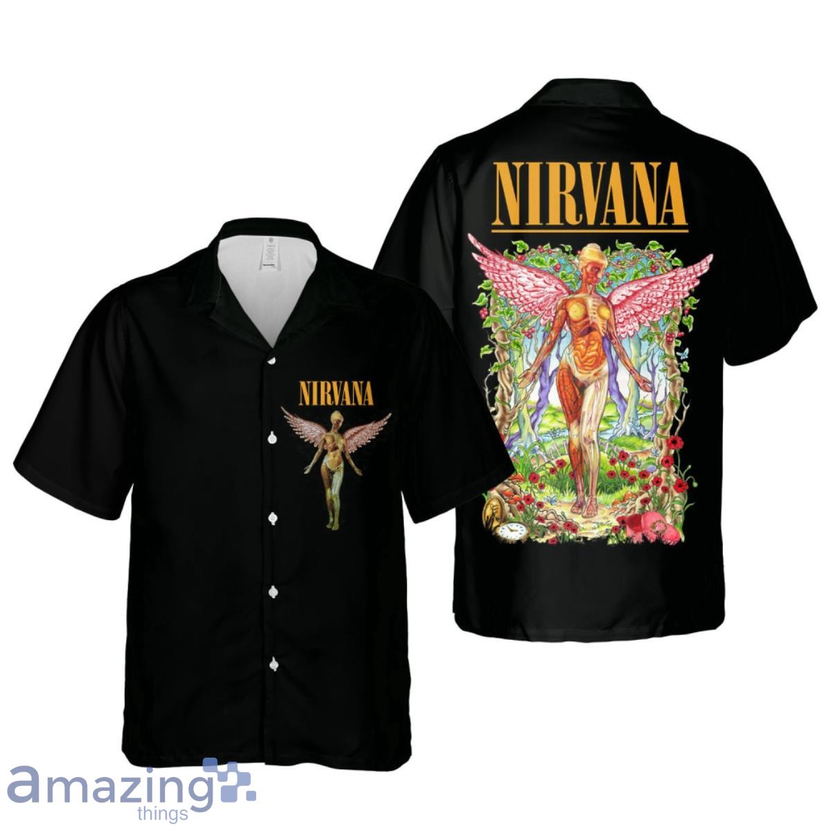 Nirvana Merch In Utero Album Art Hawaiian Shirt Special Gift For Men And Women Product Photo 1