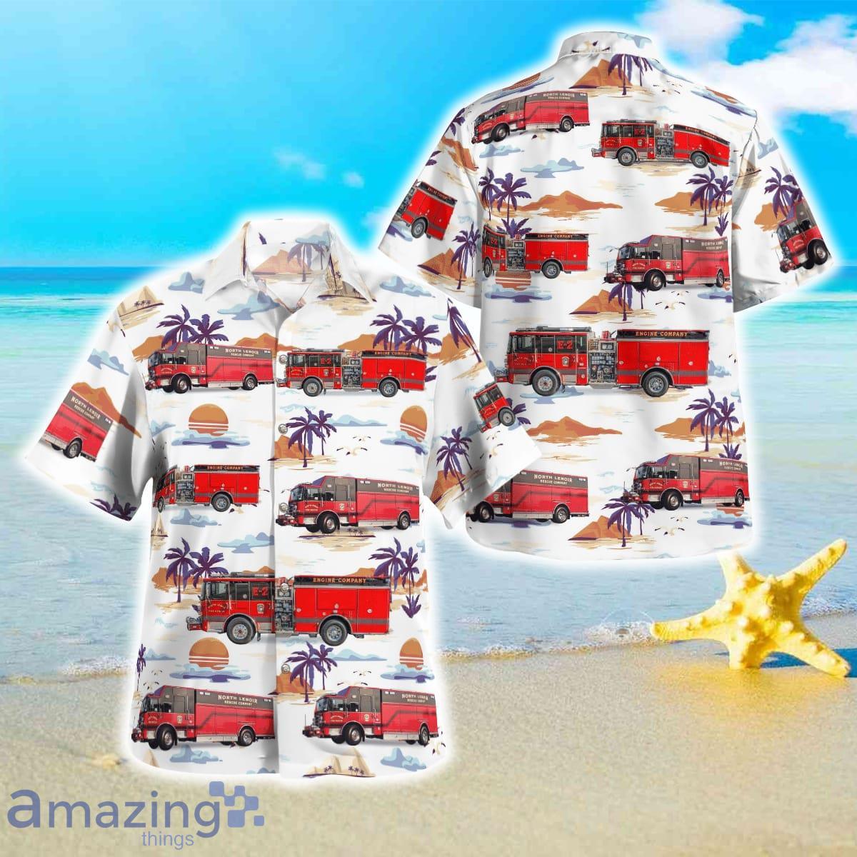 North Lenoir Fire & Rescue Hawaiian Shirt Best Style For Men Women Product Photo 1