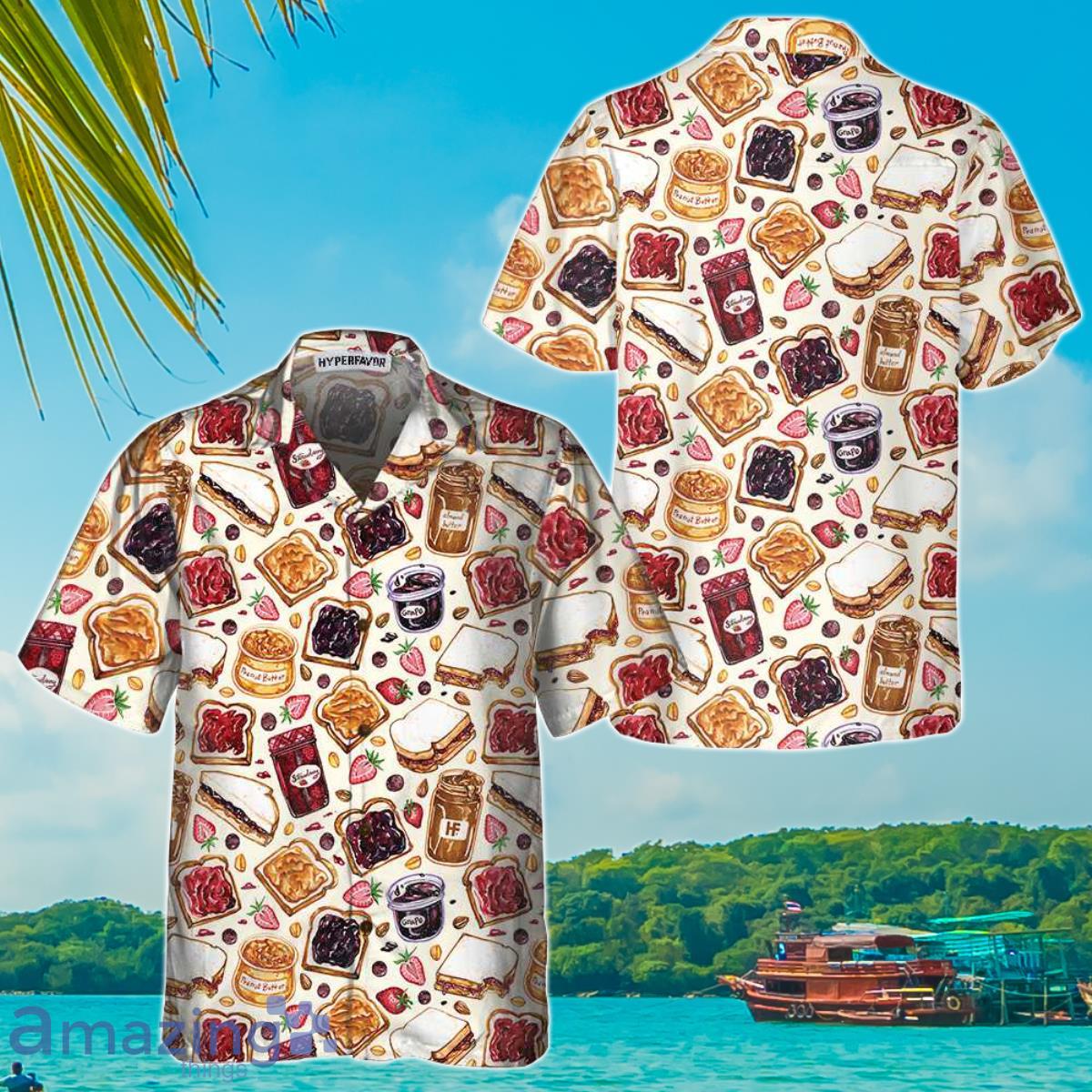 Peanut Butter And Jelly Hawaiian Shirt Best Gift For Men And Women Product Photo 1
