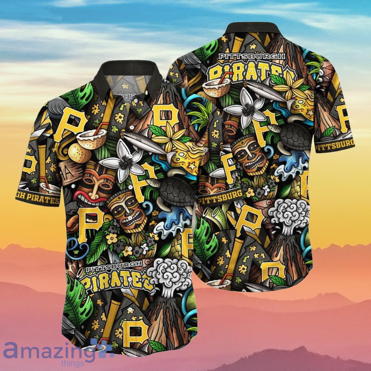 Pittsburgh Pirates Hawaiian Shirt Coconut Island Pattern, Vacation Gift MLB  Fans - Bring Your Ideas, Thoughts And Imaginations Into Reality Today