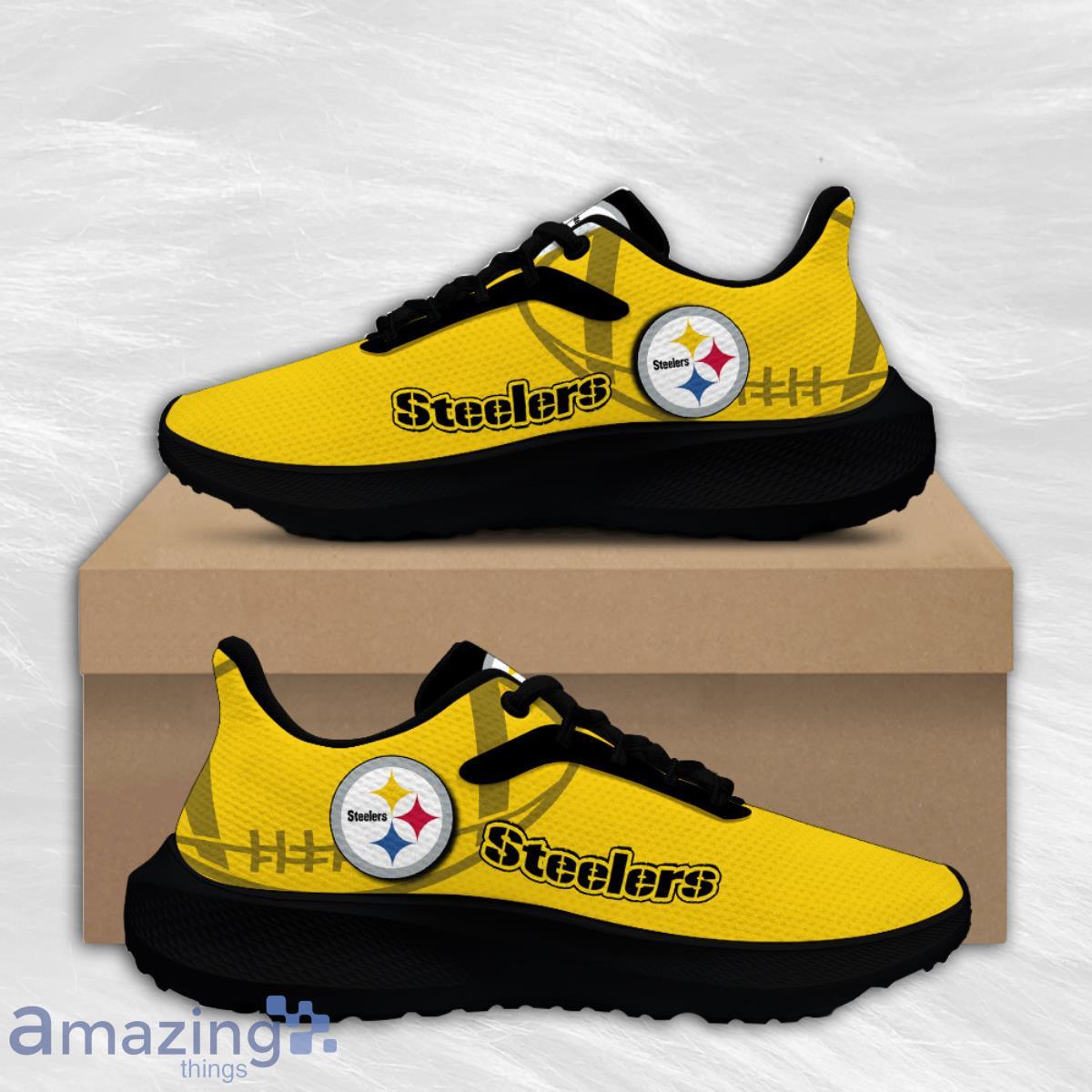 Pittsburgh Steelers Football Air Mesh Running Shoes Sport Team For Men And  Women Fans