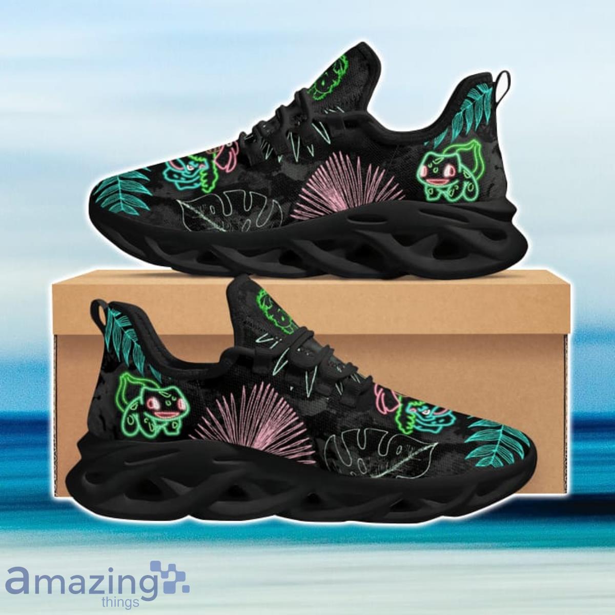 Pokemon Bulbasaur Max Soul Shoes Sneaker image Pokemon Bulbasaur Max Soul Shoes Sneaker Product Photo 3