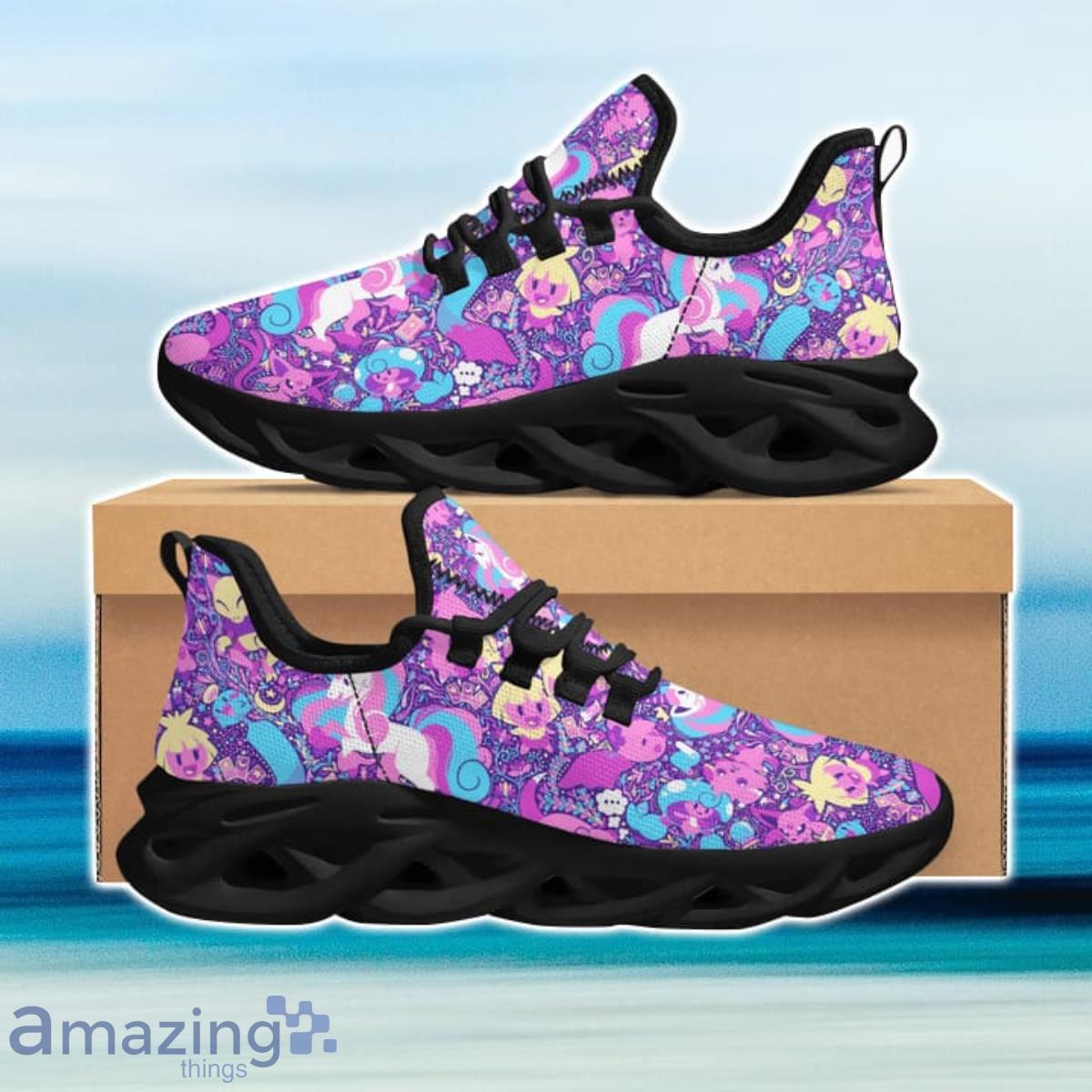 Ponyta Galarian Pokemon Floral Max Soul Shoes Sneaker For Men Women Product Photo 1