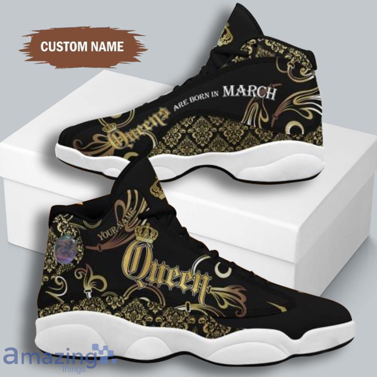 Mickey Mouse Custom Name Air Jordan 13 Shoes - LIMITED EDITION