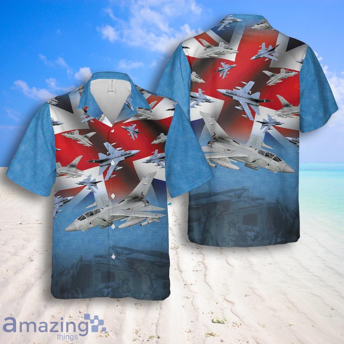 RAF Historical Tornado GR4 Hawaiian Shirt And Shorts Best Style For Men Product Photo 1