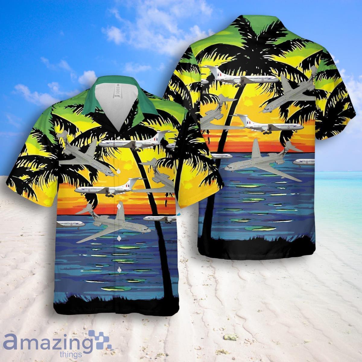 RAF Historical Vickers VC10 Hawaiian Shirt And Shorts Great Style For Men Product Photo 1