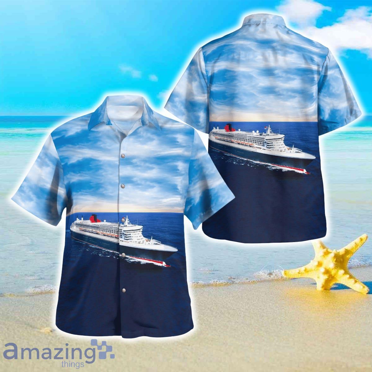 RMS Queen Mary 2 Hawaiian Shirt For Men Women Product Photo 1