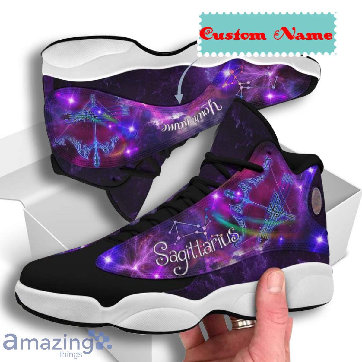 Sagitarius Air Jordan 13 Custom Name Sneakers Best Gift For Men