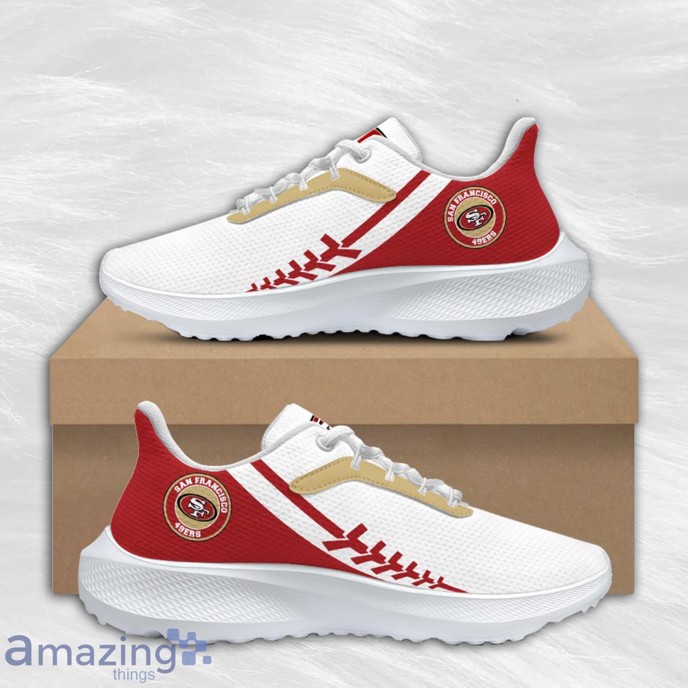 San Francisco 49ers Air Mesh Running Shoes Sport Team For Men And Women Product Photo 1