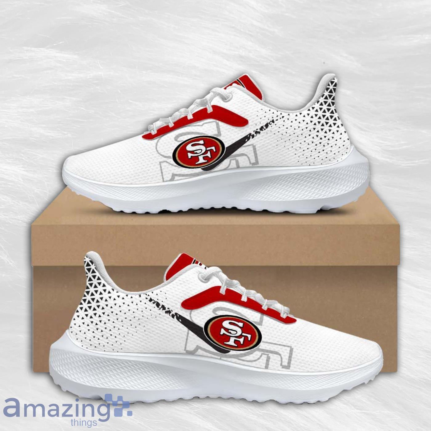 San Francisco 49ers Air Mesh Running Shoes Sport Team For Men Women Product Photo 1 San Francisco 49ers Air Mesh Running Shoes Sport Team For Men Women Product Photo 1