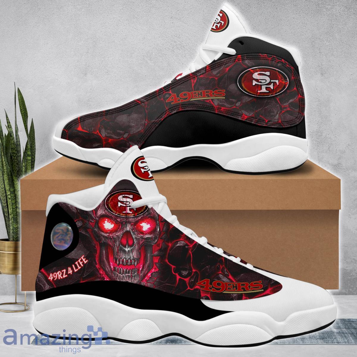 San Francisco 49ers Star Air Jordan 13 Shoes For Fans