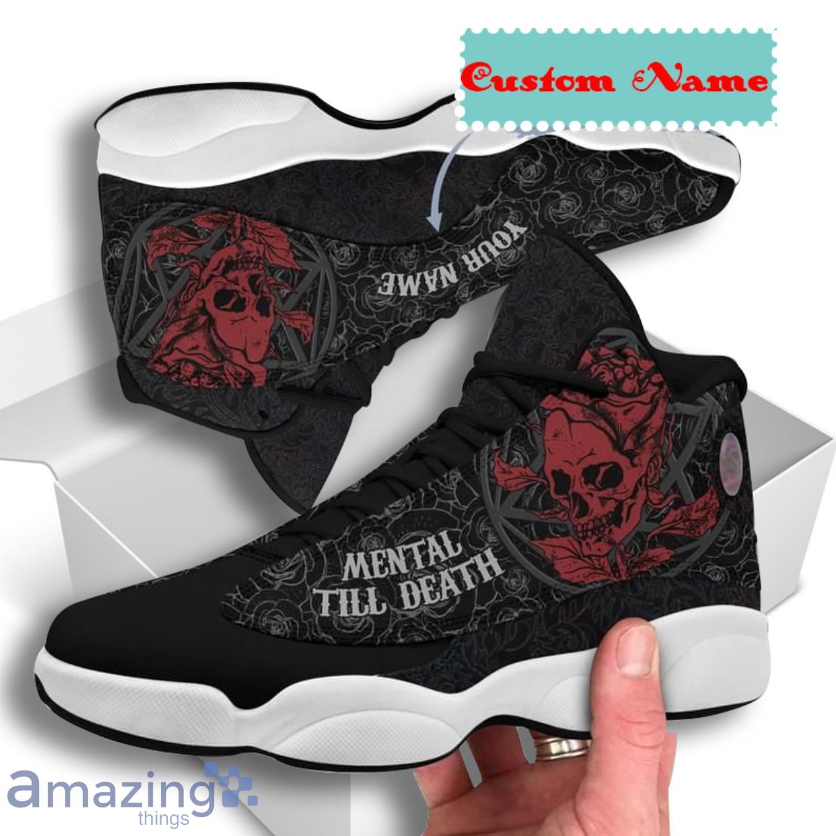 Custom Name Halloween Skull Best Gift For Halloween Air Jordan 13 Shoes