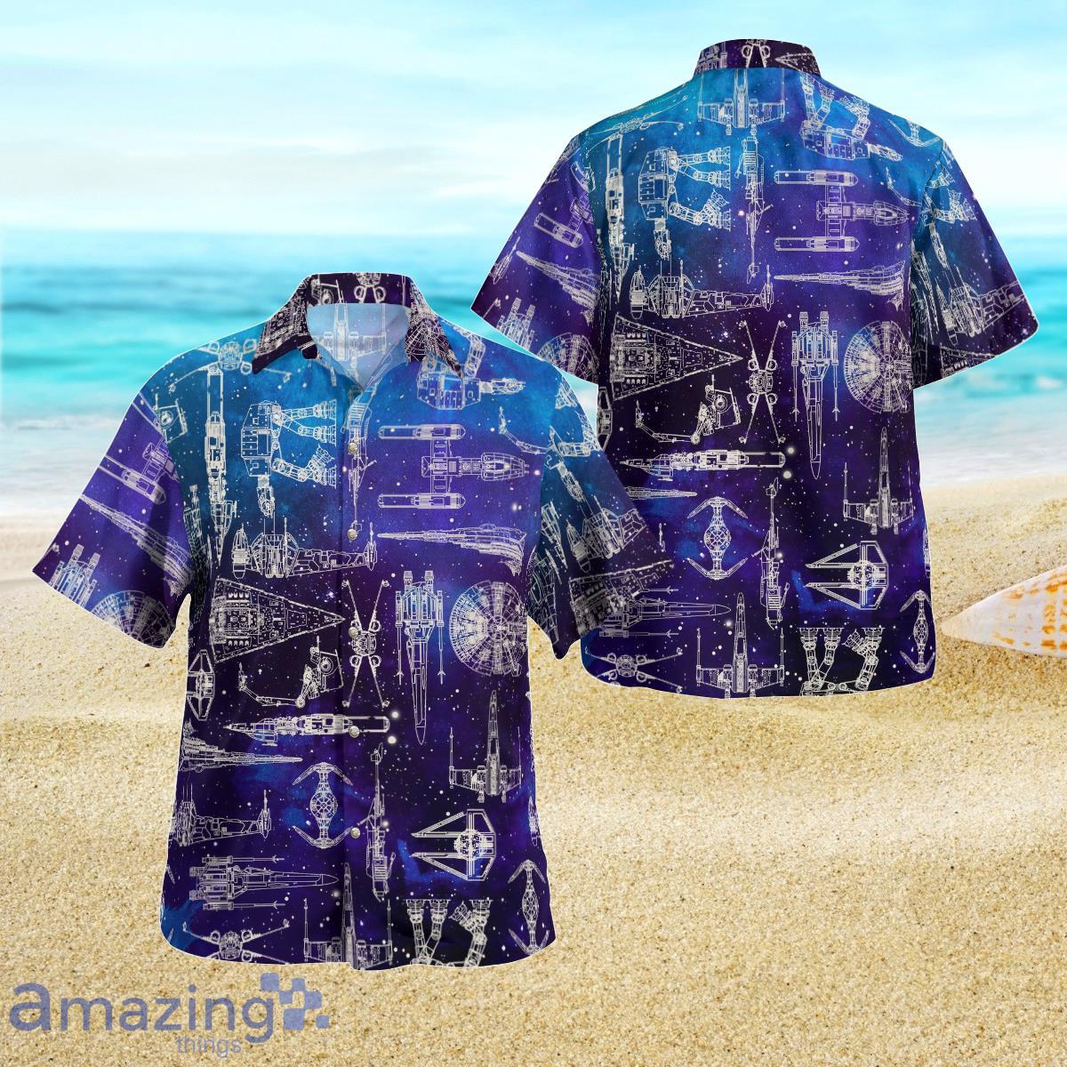 Space Ships Star Wars Galaxy Hawaiian Shirt Best Gift For Men And Women Product Photo 2