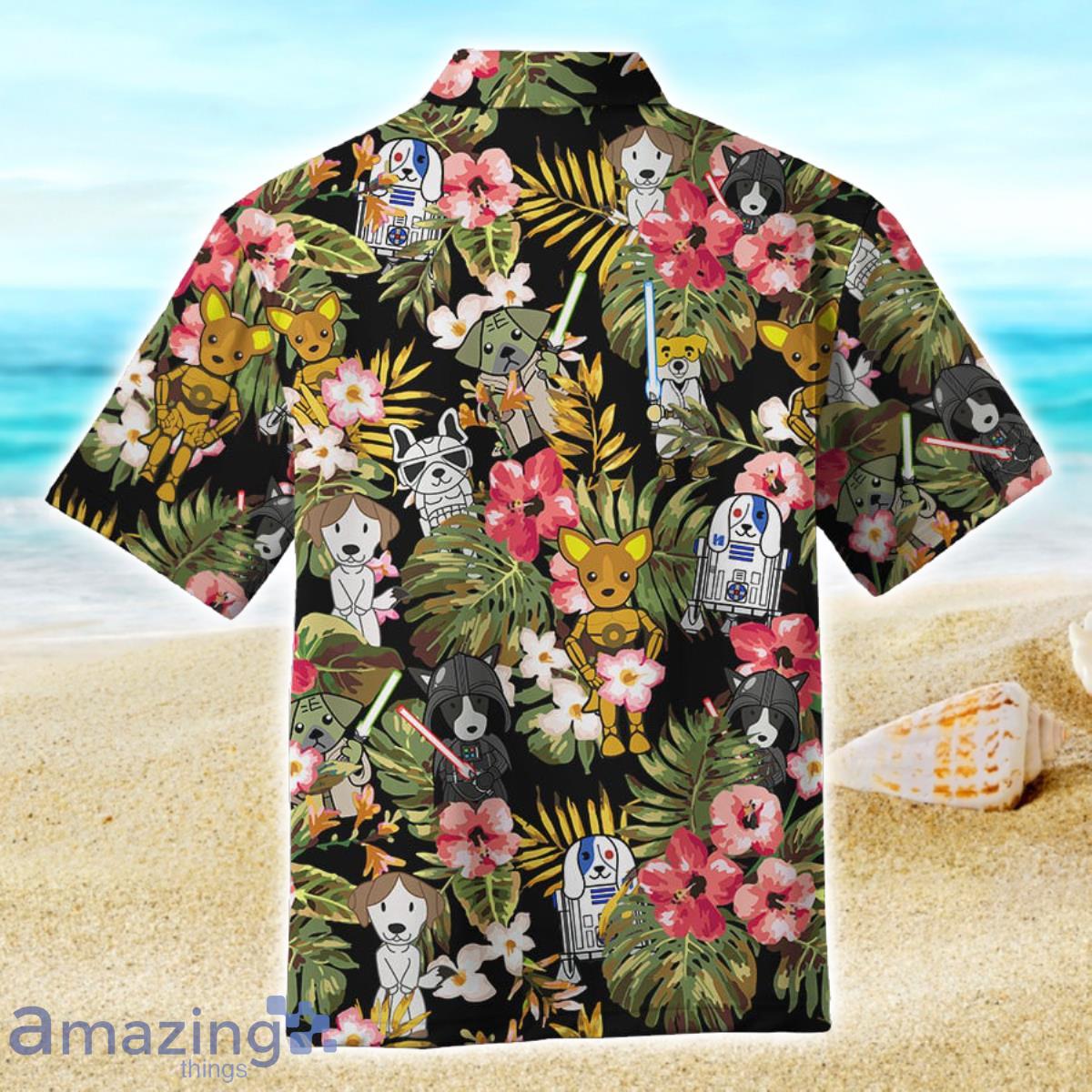 Star Dogs Tropical Hawaiian Shirt Best Gift For Men And Women image Star Dogs Tropical Hawaiian Shirt Best Gift For Men And Women Product Photo 2