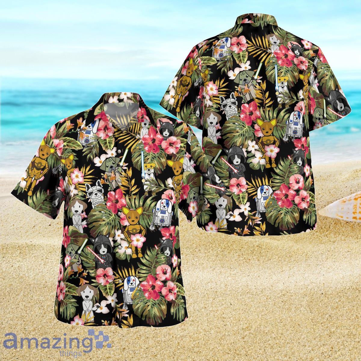 Star Dogs Tropical Hawaiian Shirt Best Gift For Men And Women image Star Dogs Tropical Hawaiian Shirt Best Gift For Men And Women Product Photo 3