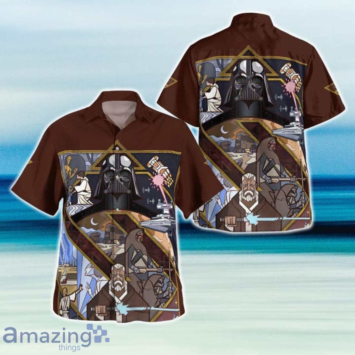 Star War Hawaiian Shirt And Short For True Fans Product Photo 1