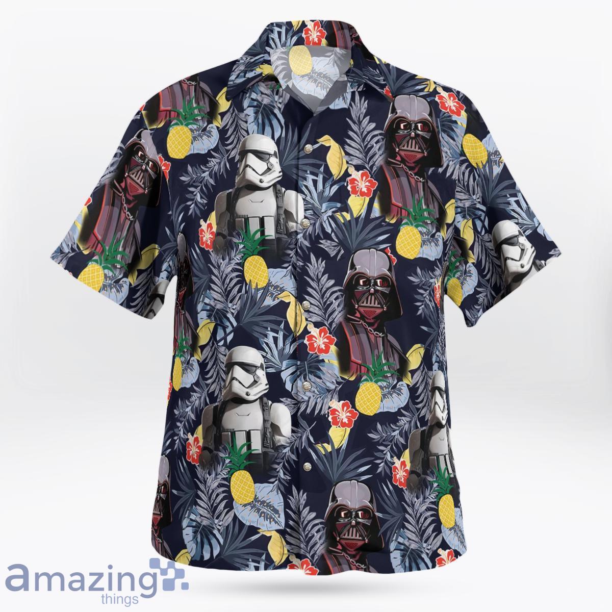 Star Wars Darth Vader Storm Trooper Flower Hawaiian Shirt Best Gift For Men And Women Product Photo 1