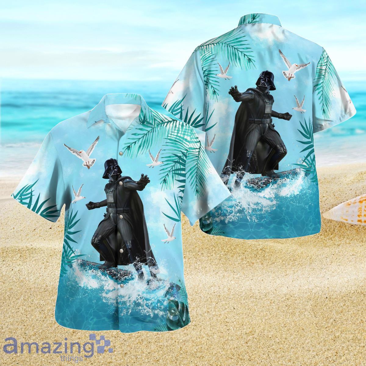 Star Wars Darth Vader Surfing Hawaiian Shirt Best Gift For Men And