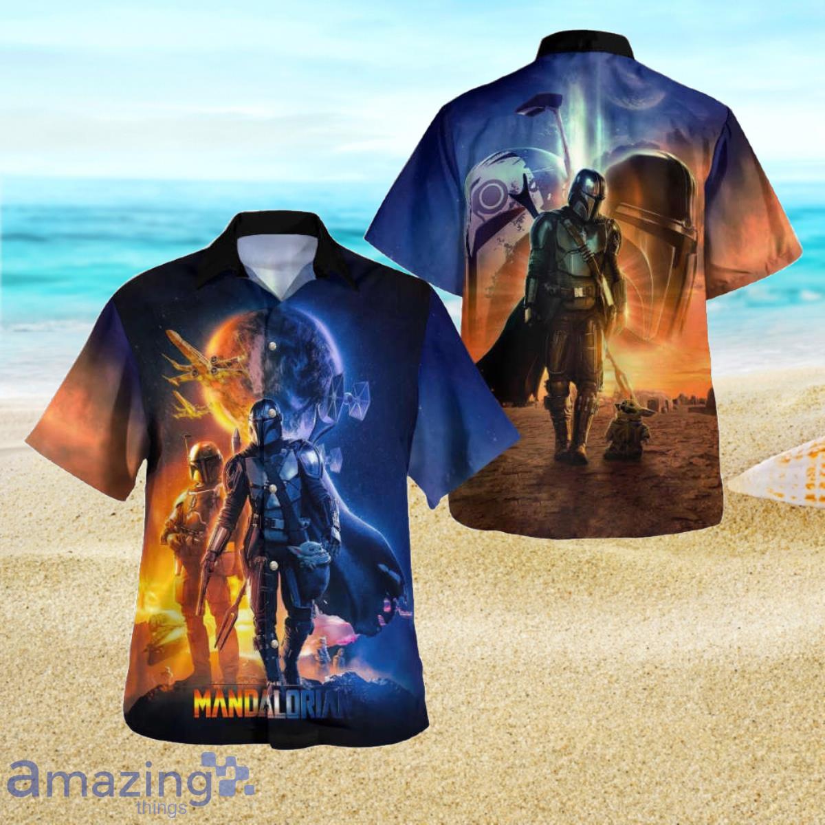 Star Wars Mandalorian Hawaiian Shirt Best Gift For Men And Women Product Photo 1