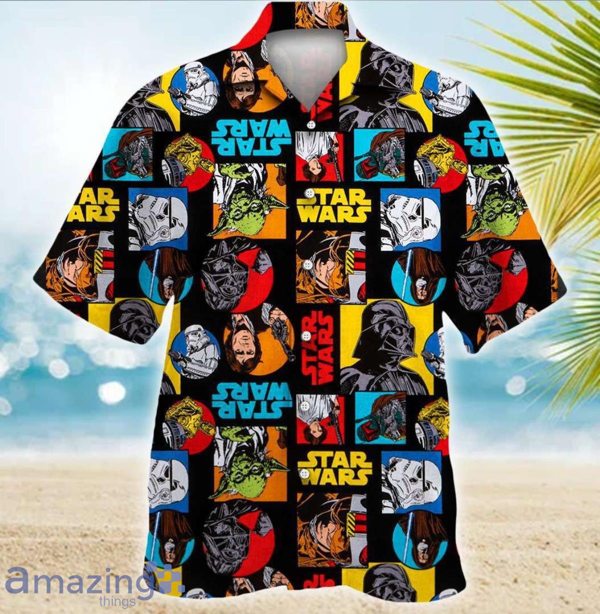 Star Wars Pattern Colorful Hawaiian Shirt Best Gift For Men And Women Product Photo 1