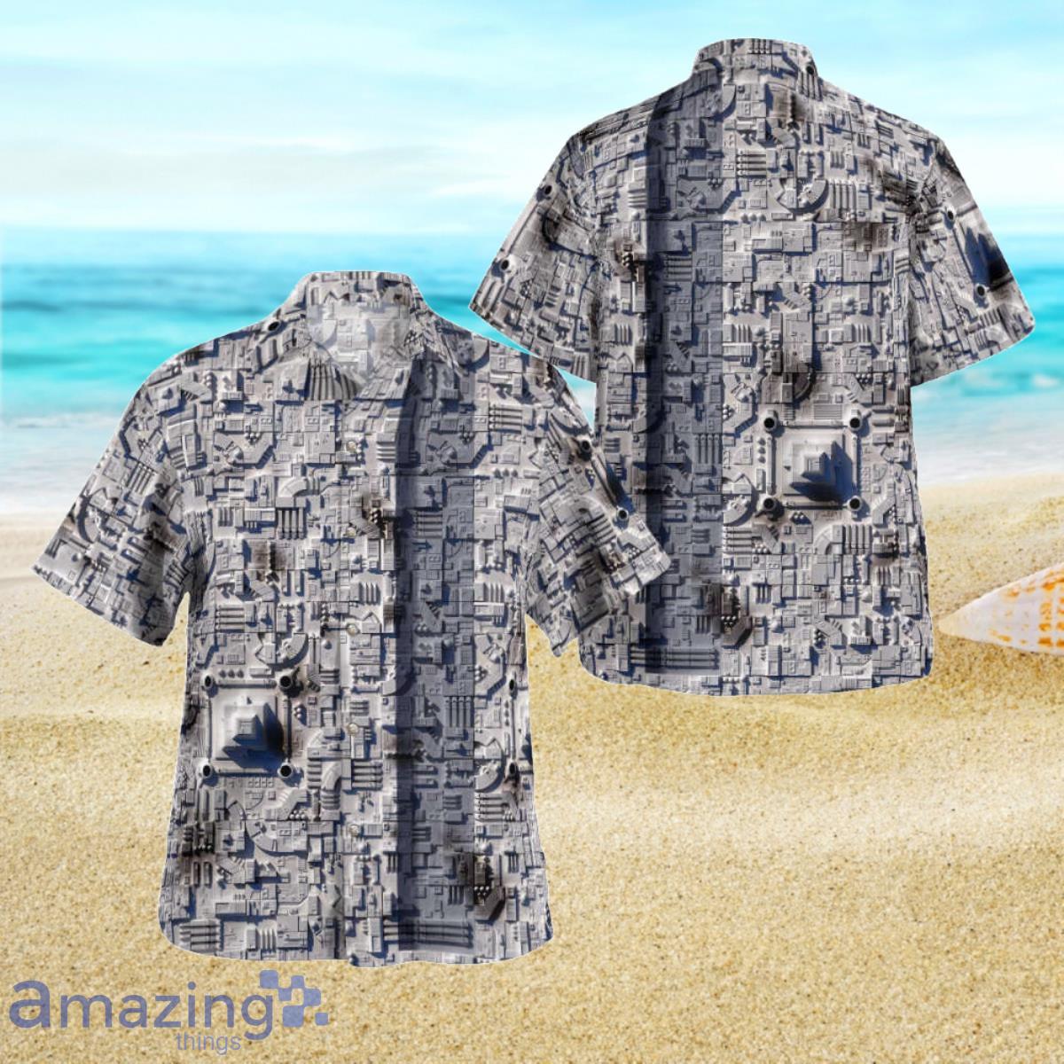Starwars Surface Of Death Star Hawaiian Shirt Best Gift For Men And Women Product Photo 1