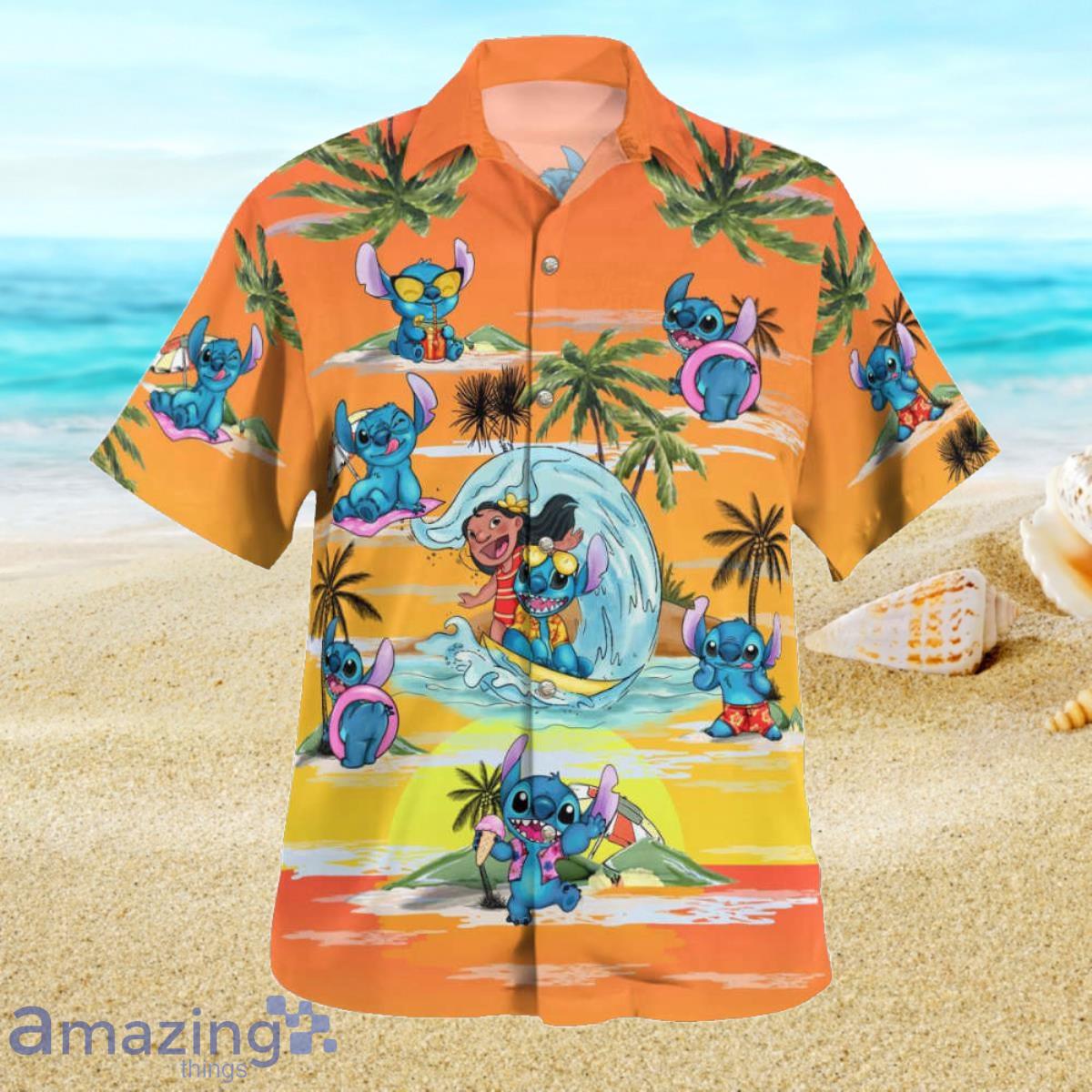 Stitch Hawaiian Shirt Impressive Gift For Men And Women Summer Product Photo 1