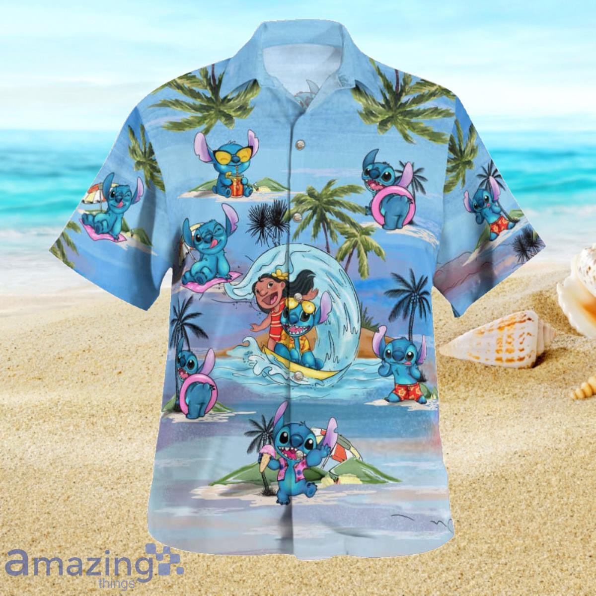 Stitch Hawaiian Shirt Unique Gift For Men And Women Summer Product Photo 1