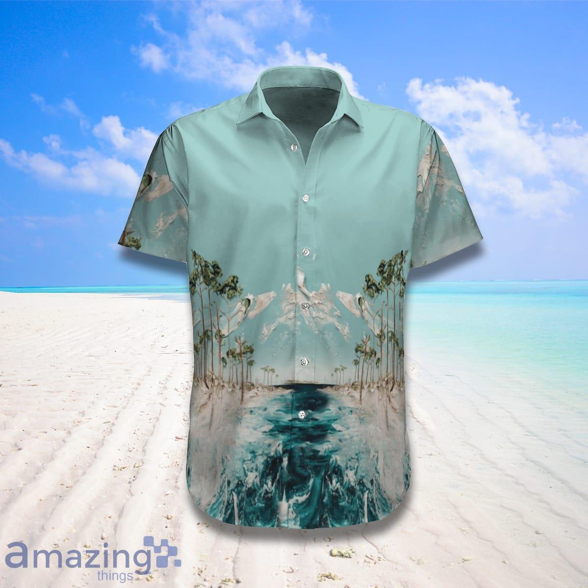 Summer Beach Hawaiian Shirt And Shorts Impressive Style For Men Product Photo 1