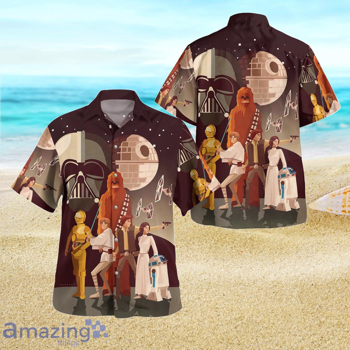 Summer Star Wars Rebel Hawaiian Shirt Best Gift For Men And Women image Summer Star Wars Rebel Hawaiian Shirt Best Gift For Men And Women Product Photo 2