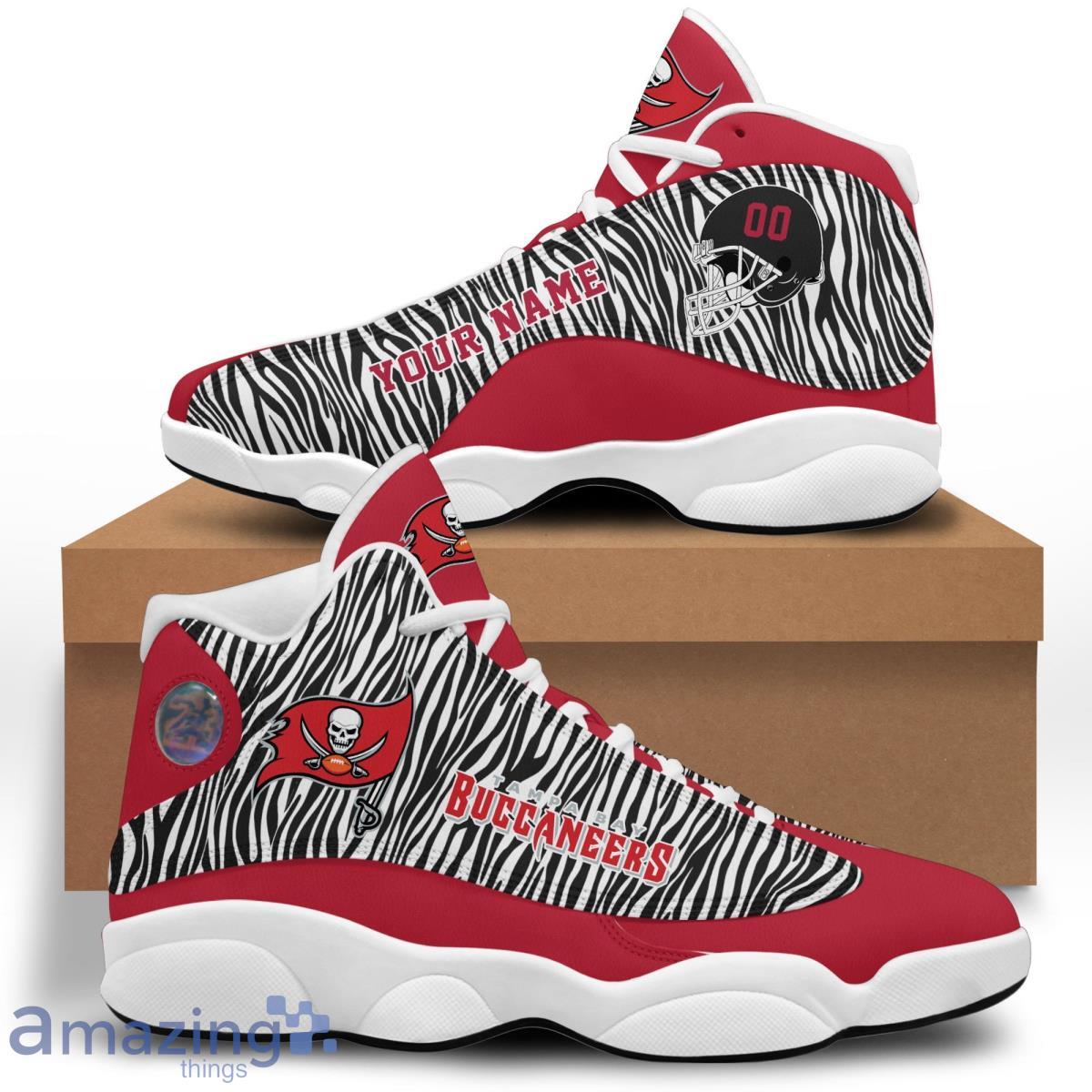 Tampa Bay Buccaneers Football Team Custom Name Air Jordan 13 Sneakers Best Gift For Sport Fans Product Photo 1 Tampa Bay Buccaneers Football Team Custom Name Air Jordan 13 Sneakers Best Gift For Sport Fans Product Photo 1
