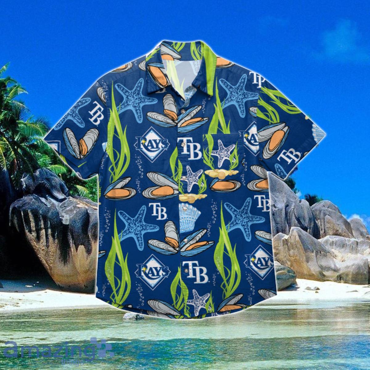 Tampa Bay Rays Major League Baseball AOP Hawaiian Shirt For Fans