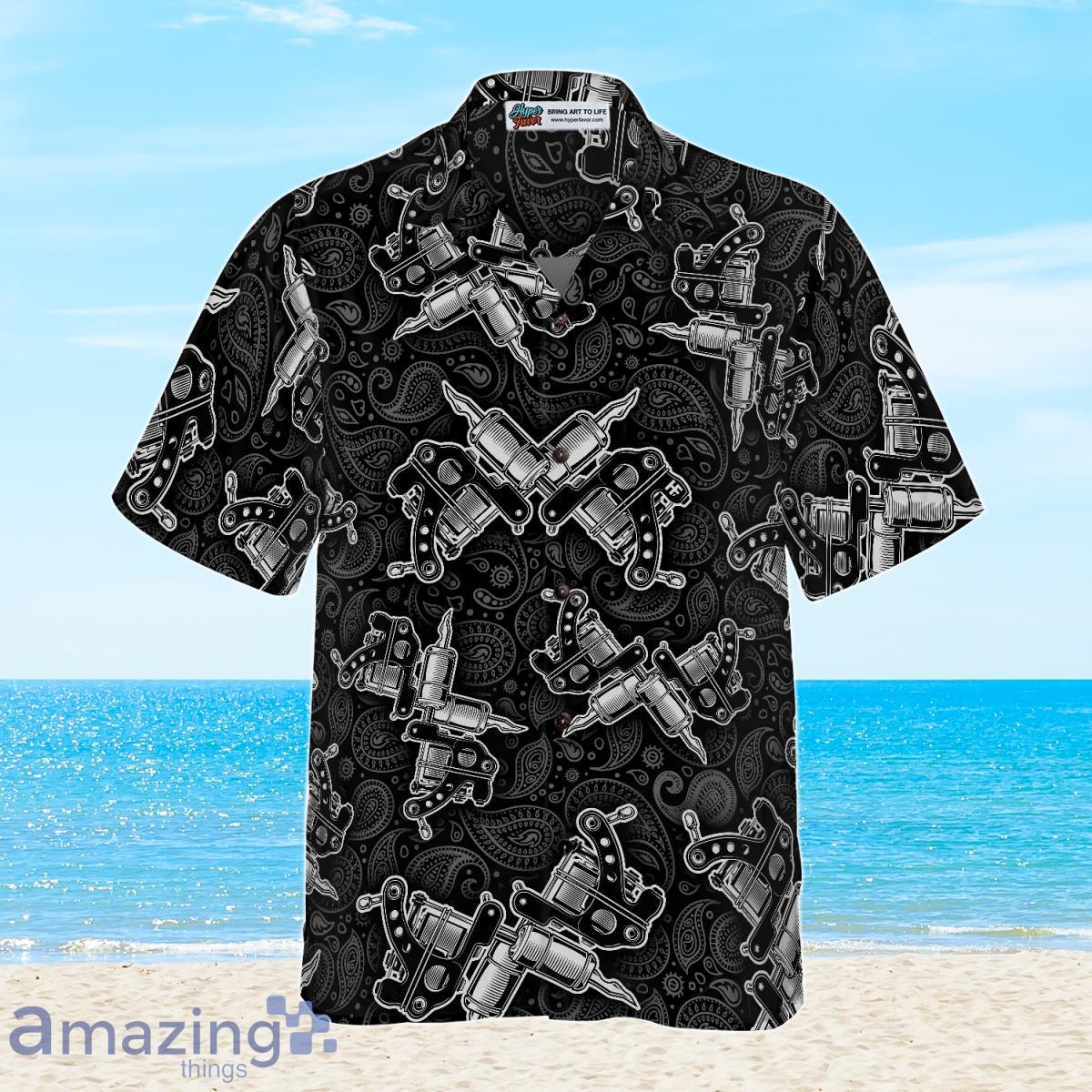 Tattoo Artist Hawaiian Shirt Best Gift For Men And Women image Tattoo Artist Hawaiian Shirt Best Gift For Men And Women Product Photo 3