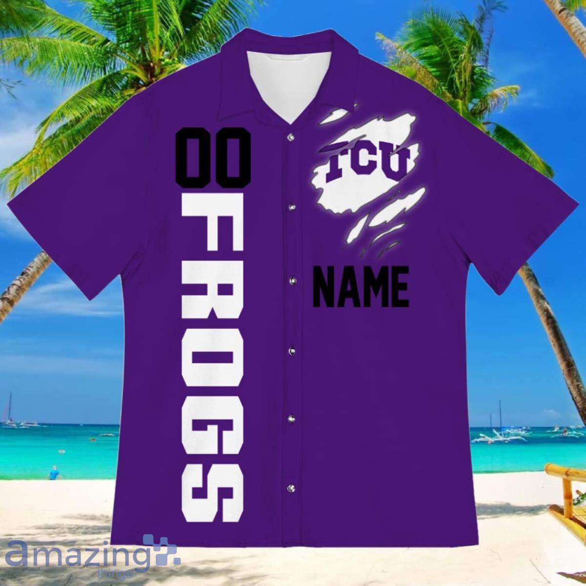 Available] Get New Custom TCU Horned Frogs Jersey Purple