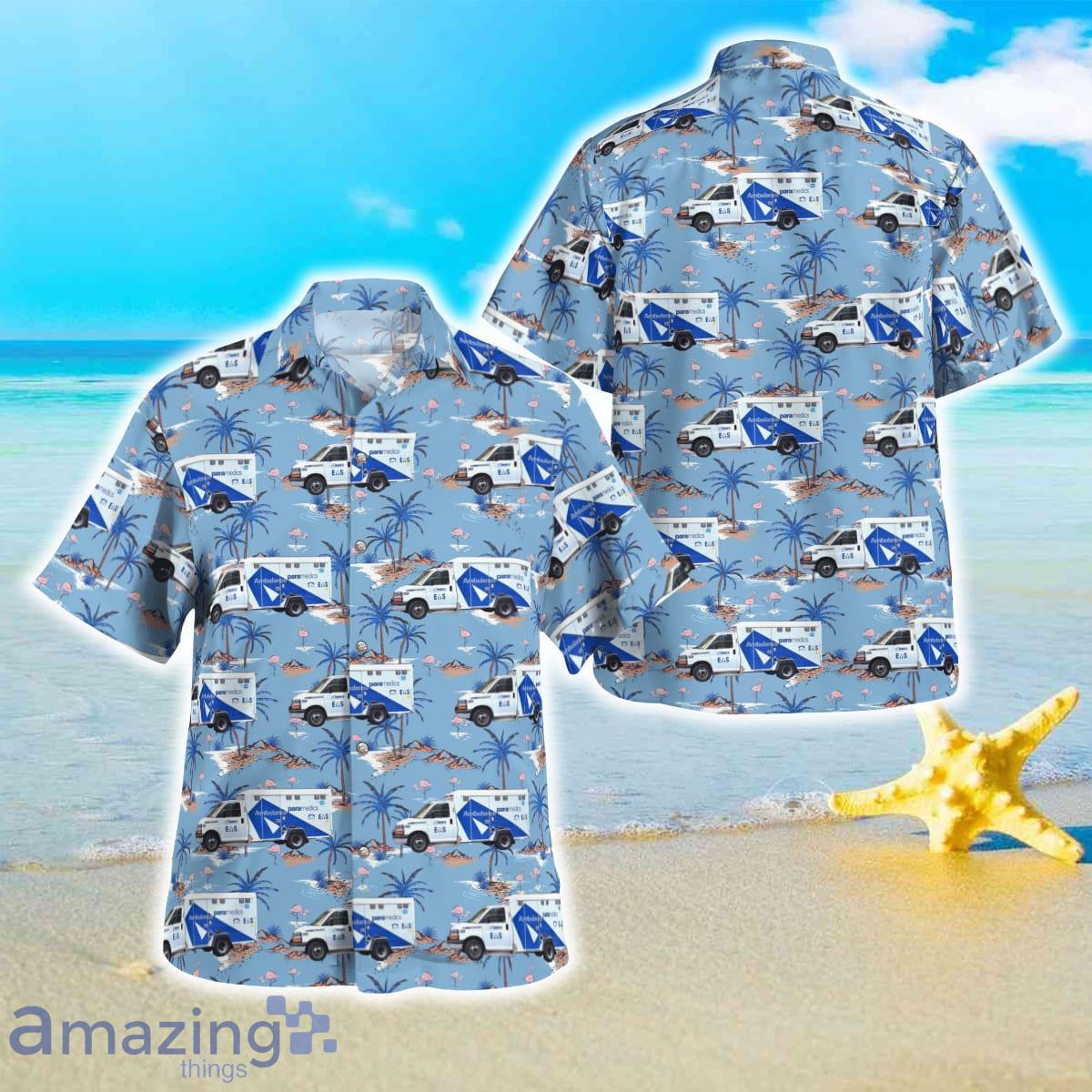 Toronto Paramedic Services Ambulance Hawaiian Shirt Best Style For Men Women Product Photo 1