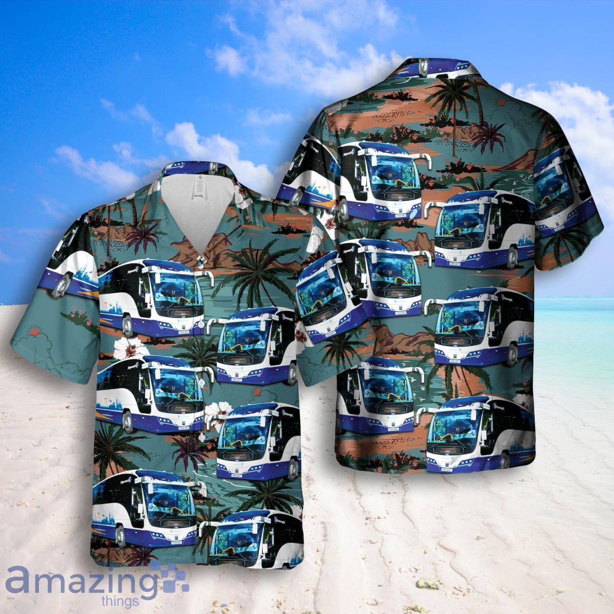 UK Coach Driver Hawaiian Shirt And Shorts Best Style For Men Product Photo 1
