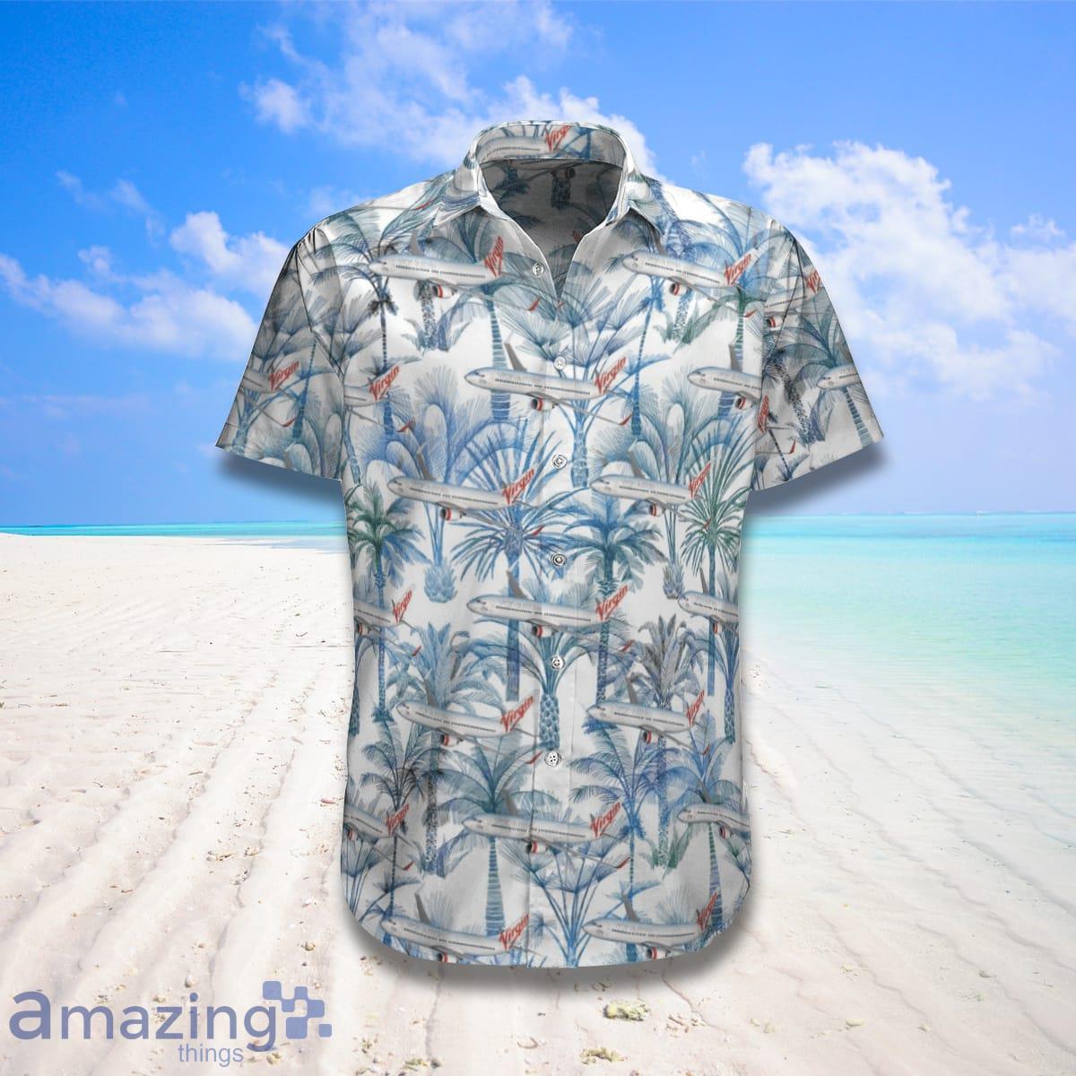 Virgin Australia Airlines Hawaiian Shirt And Shorts Best Style For Men Product Photo 1