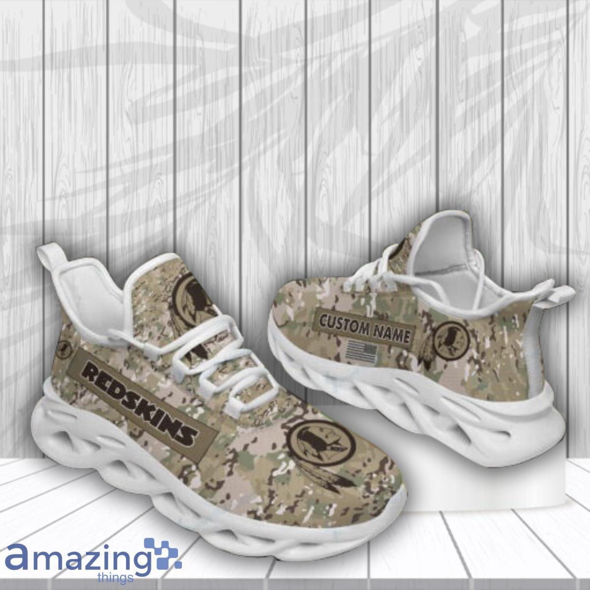 Washington Commanders Football Team Max Soul Shoes Custom Name Running Sneakers Product Photo 1