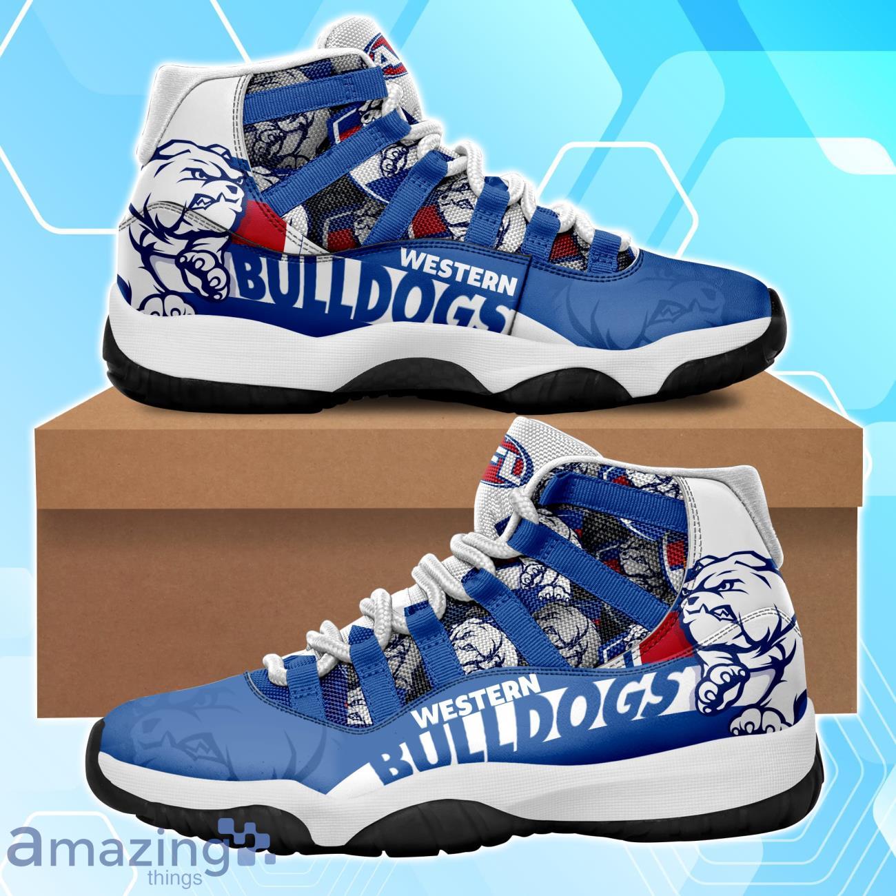 AFL Western Bulldogs Jordan 11 Shoes Product Photo 1 AFL Western Bulldogs Jordan 11 Shoes Product Photo 1