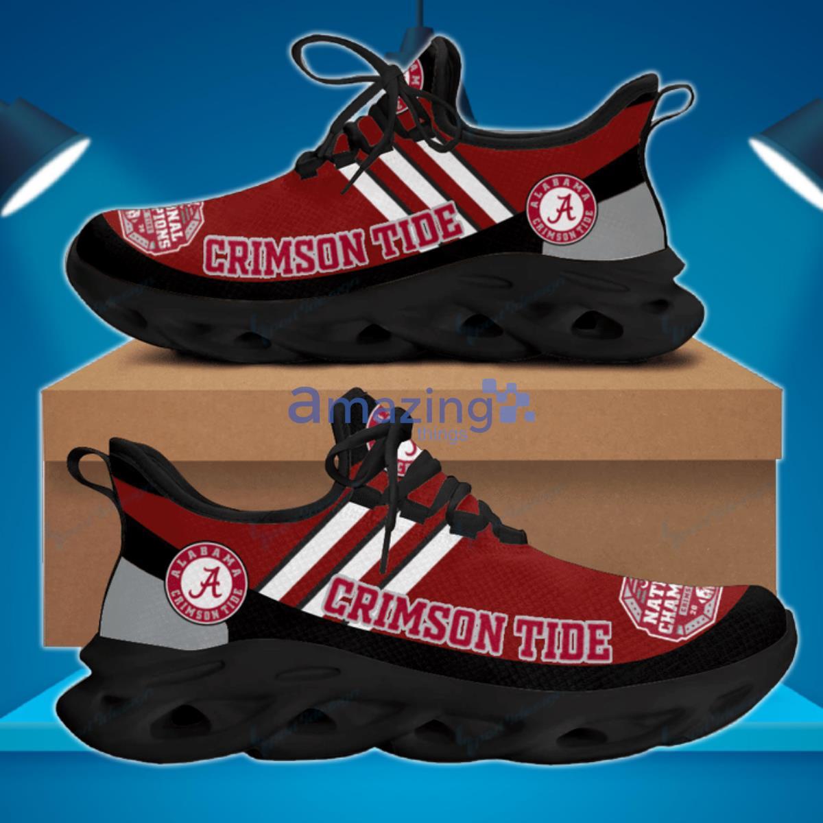 Alabama Crimson Tide Football Team Max Soul Shoes Hot Sneakers Best Gift For Fans Product Photo 2
