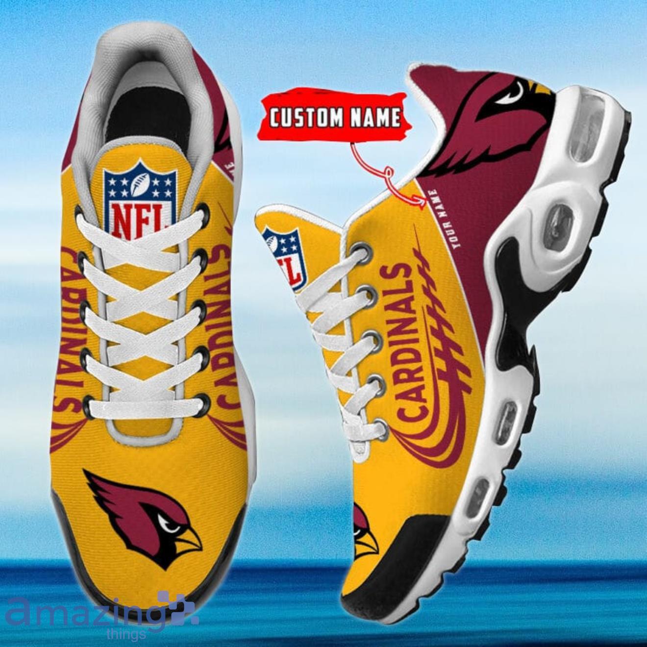 Arizona Cardinals Custom Name Air Cushion Sports Shoes Product Photo 2