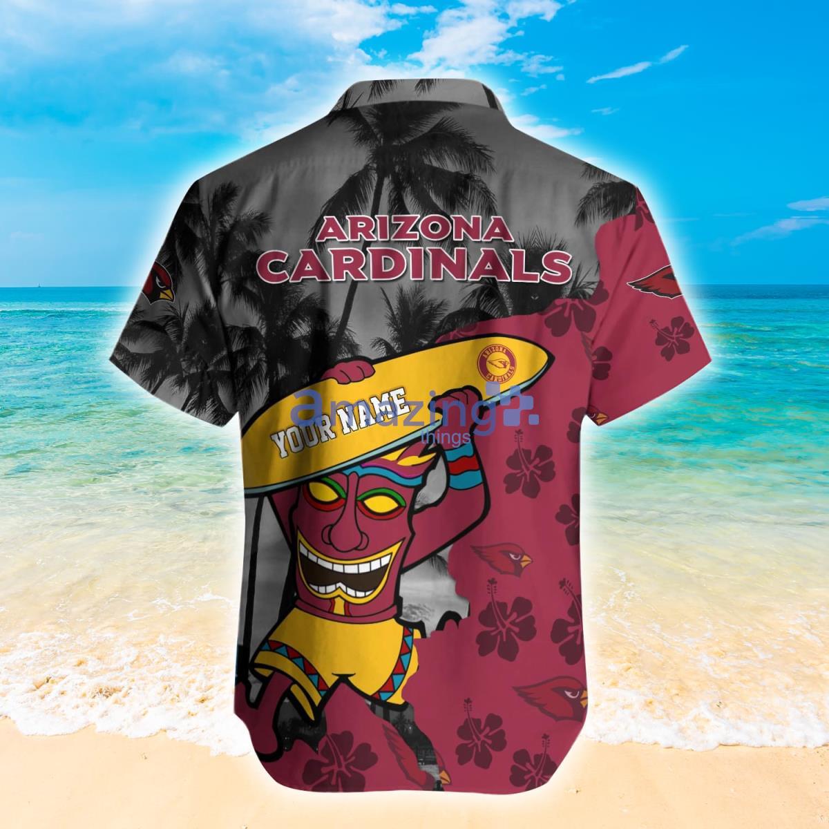 Arizona Cardinals NFL Custom Name Hawaiin Shirt Best Design For