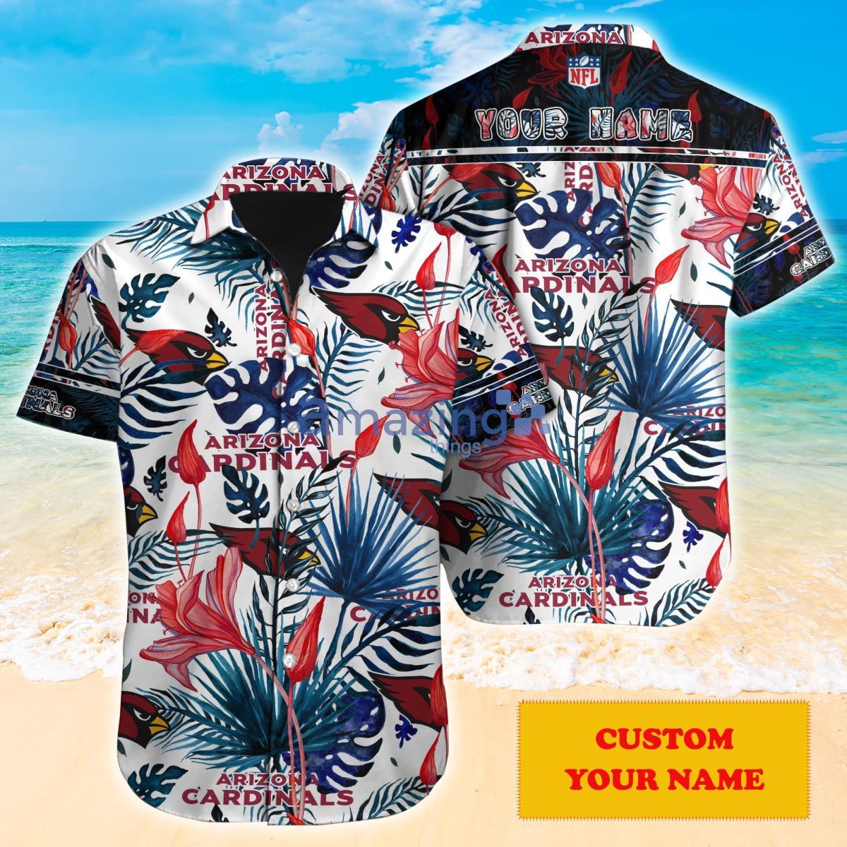 Arizona Cardinals NFL Custom Name Hawaiin Shirt Best Design For Fans